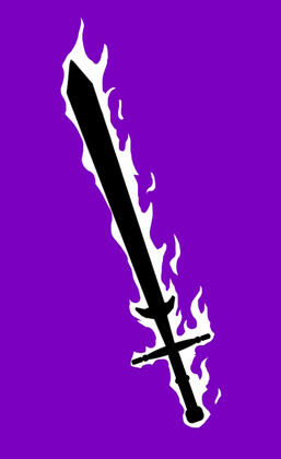 I call it Gram, though its based off alot of other mythological swords like Tyrfing (my character was originally for an AU fanfic(?) of sort). Lore wise, it can only be wielded by me due to a soul connection, & can cut through -anything- (physical, nonphys